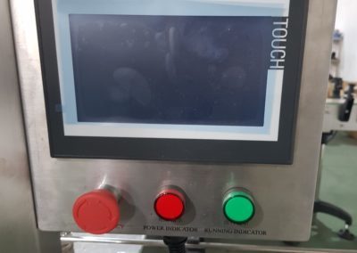 MEM ACS-V2 sluitmachine, blikkensluiter, felsmachine HMI touch